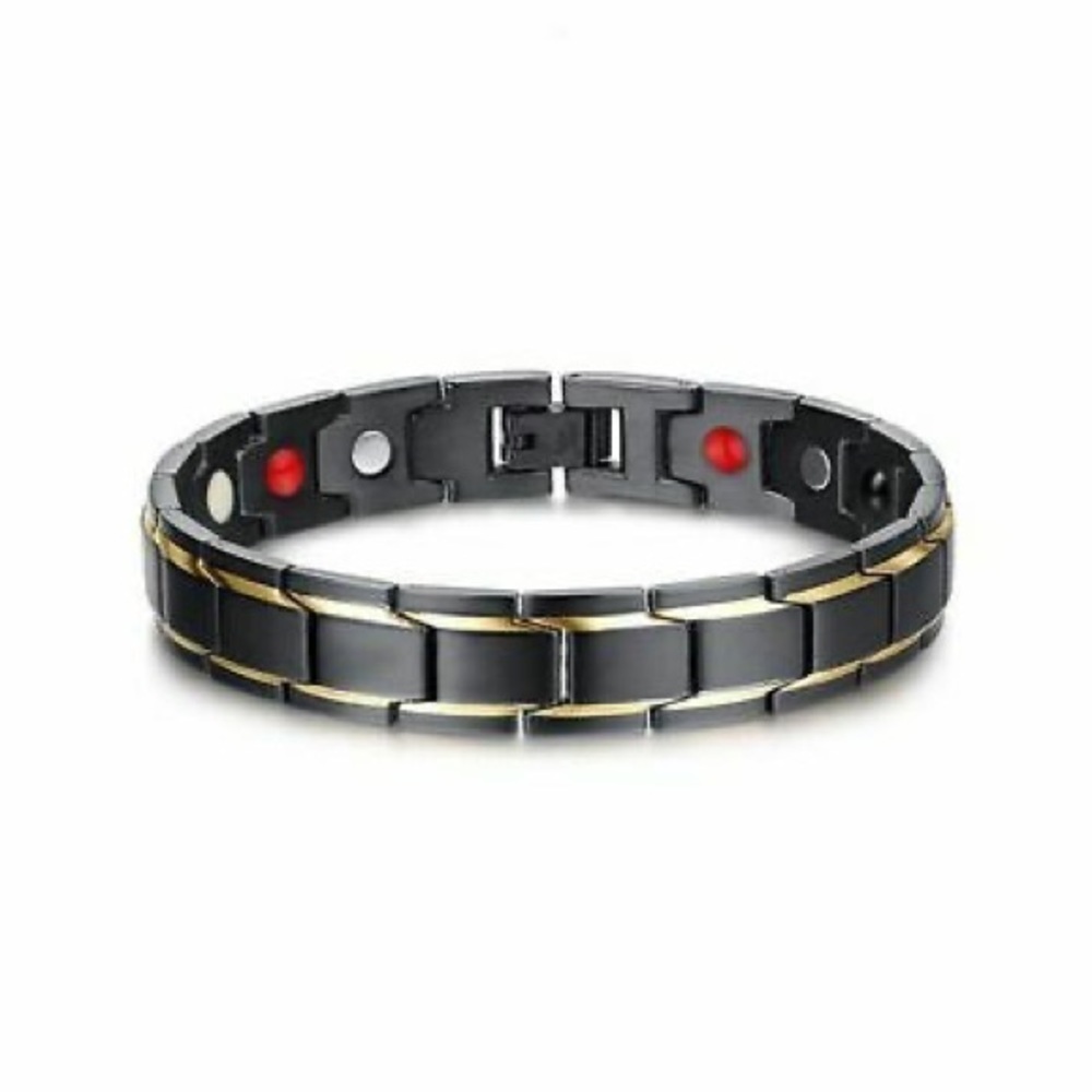 Men’s Magnetic Health Power Therapy Bracelet Stainless Steel